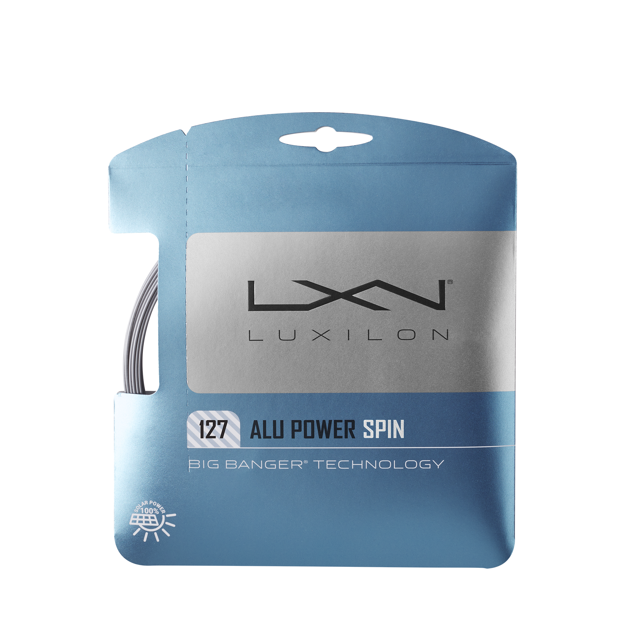 Luxilon Alu Power Spin 127 Pack - Silver