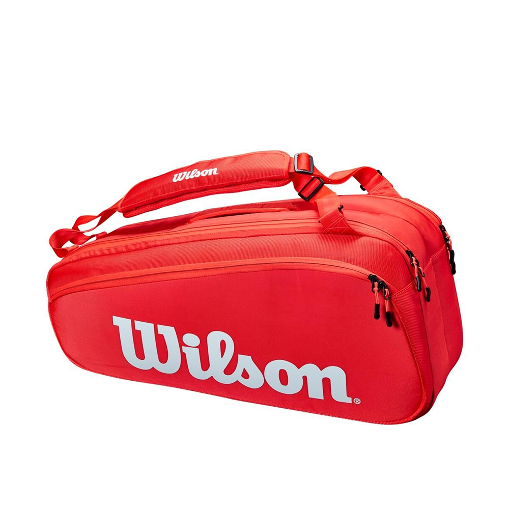 Sac de Tennis Wilson Super Tour 6 Pack - Rouge