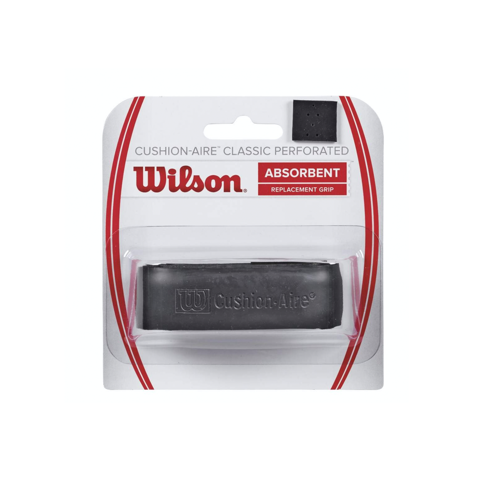 Wilson Cushion-Aire Classic Perforated Replacement Grip - Black