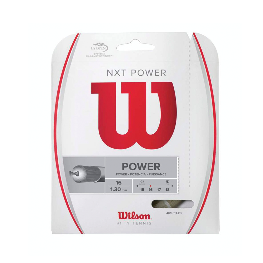 Wilson NXT Power 16 Pack - Natural-Tennis Strings-online tennis store canada