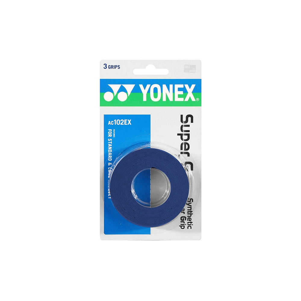 Surgrips Yonex Super Grap (Pack de 3) - Bleu Foncé