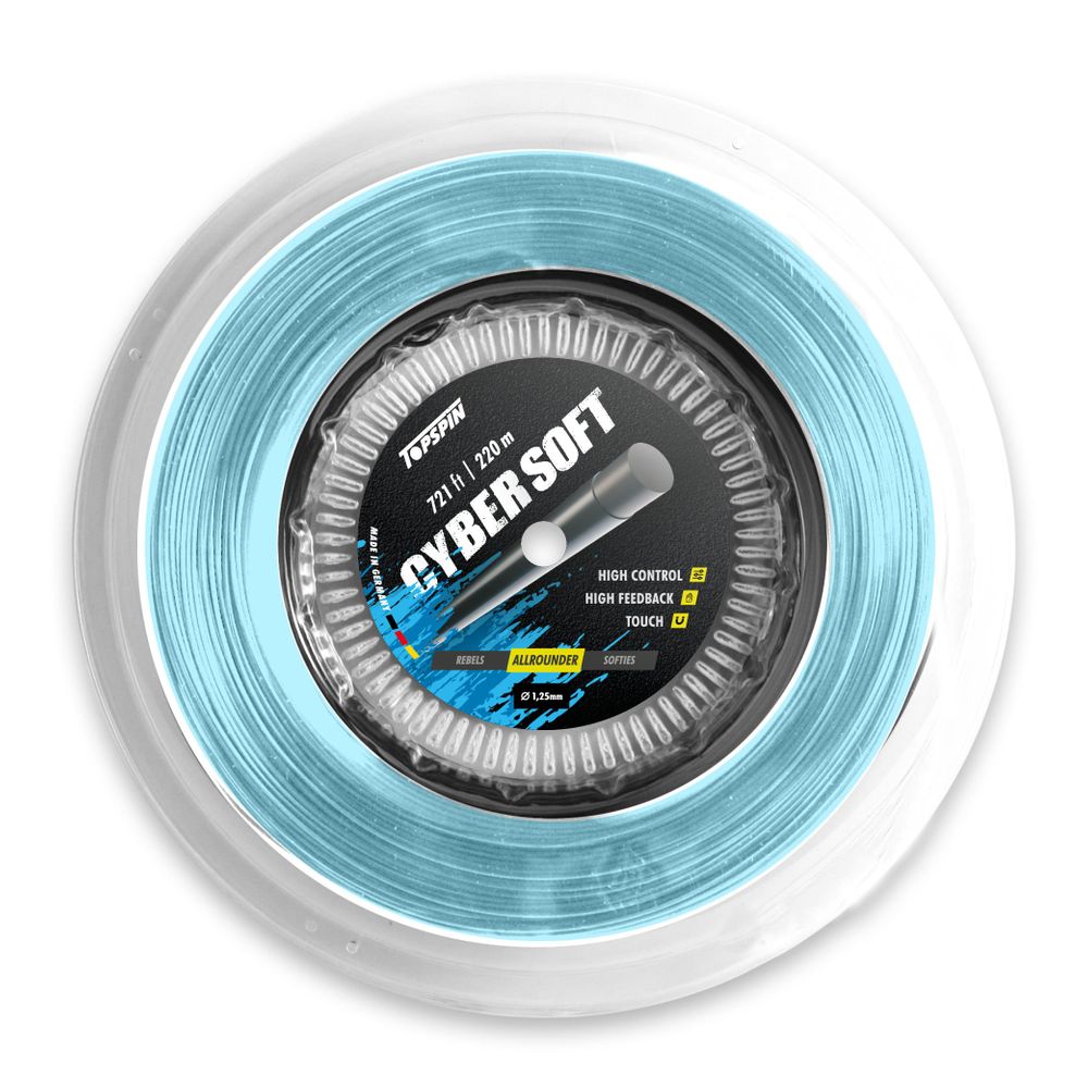 Topspin Cyber ​​Soft (220m) - 1.25mm - Turquoise