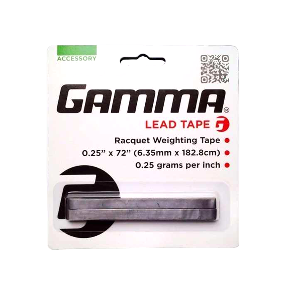 Gamma Lead Tape-Racquet Tape- Boutique de tennis en ligne du Canada