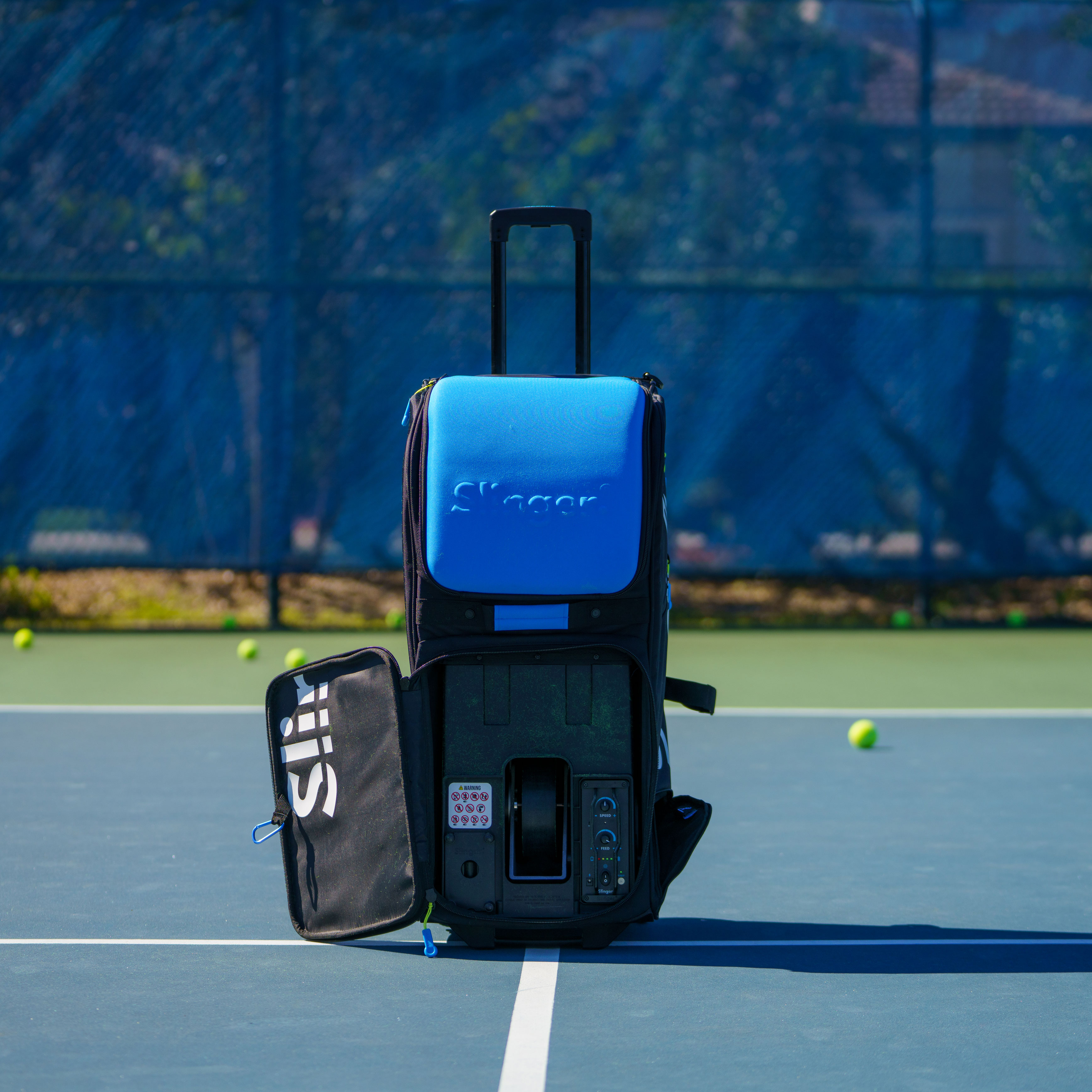 Portable Tennis Ball launcher - Tennis Tournament Pack Portable Tennis Ball launcher - Tennis Tournament Pack