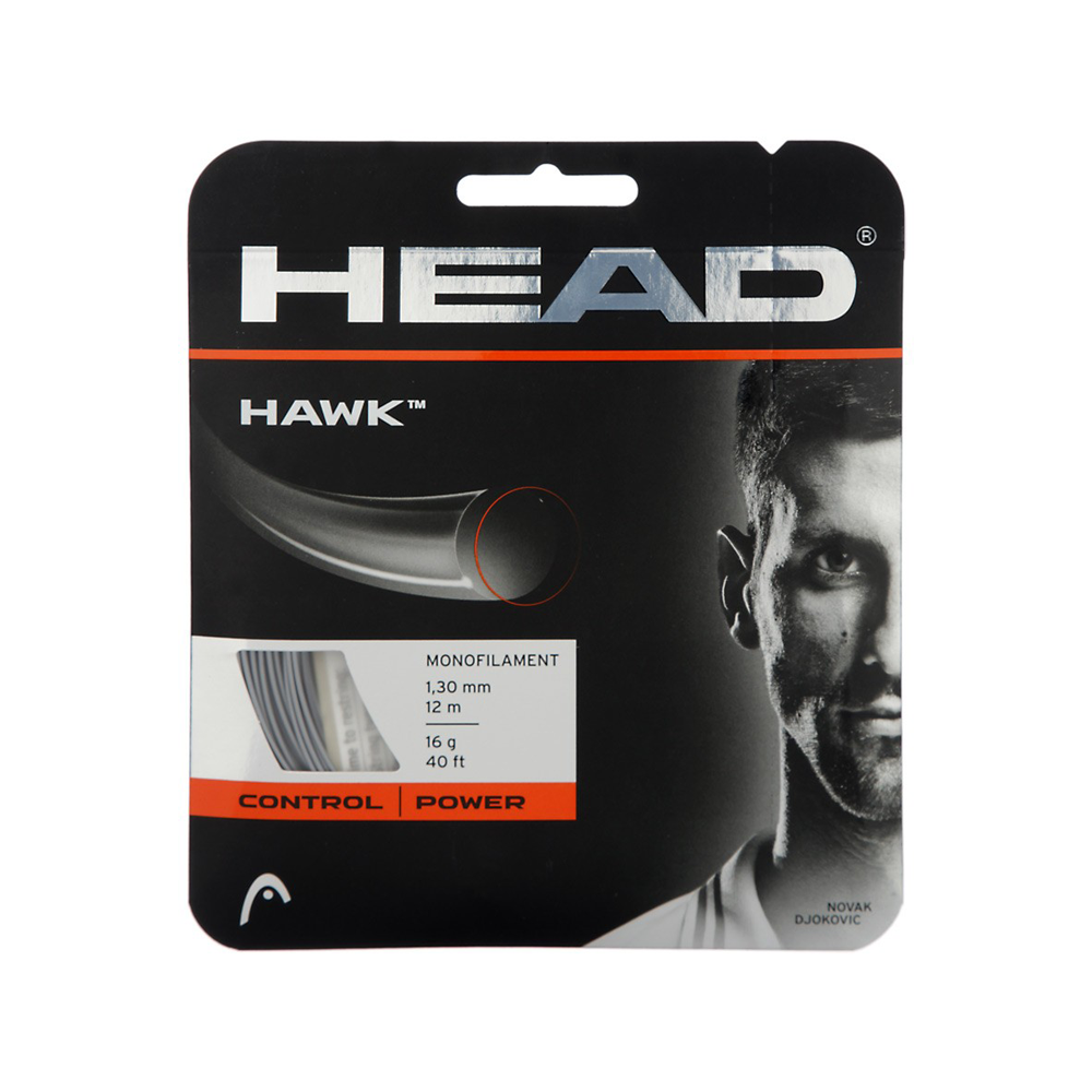 Head Hawk 16 Pack - Anthracite Grey-Tennis Strings- Canada Online Tennis Store Shop