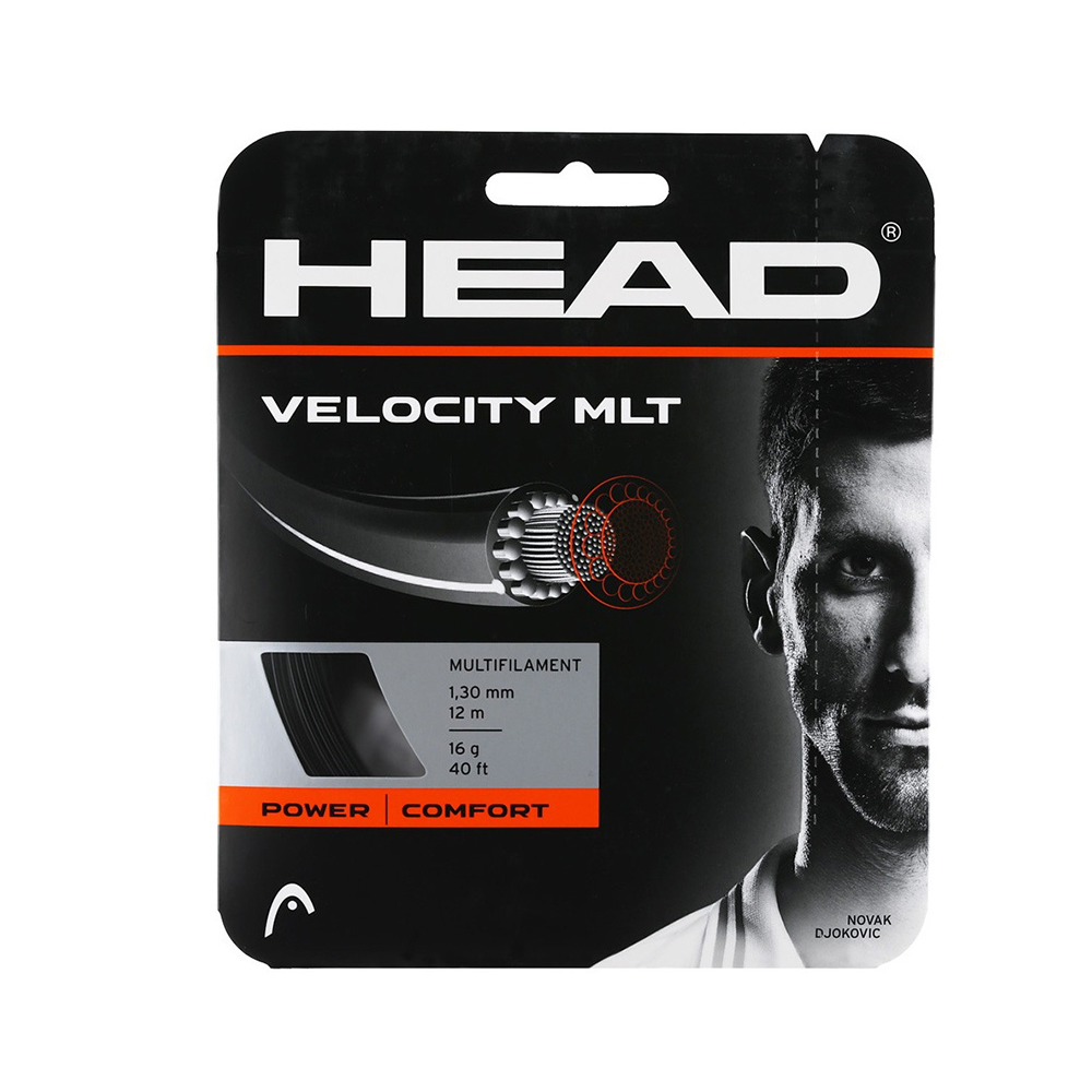 Head Velocity MLT 16 Pack - Black-Tennis Strings- Boutique de Tennis en Ligne au Canada