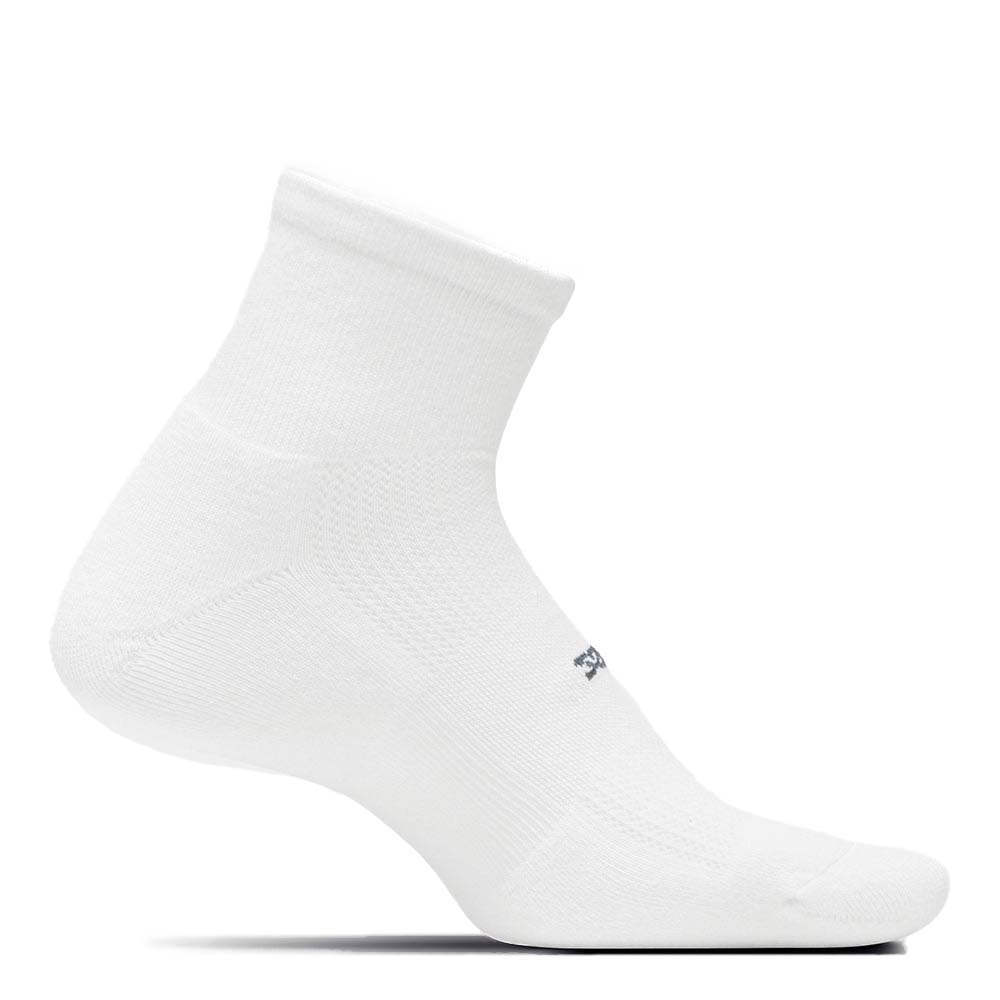 Feetures Coussin Haute Performance Quarter (Unisexe) - Blanc