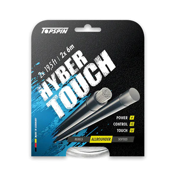 Topspin Hyber Touch (2x6m) - 1.25mm - Silver/Natural