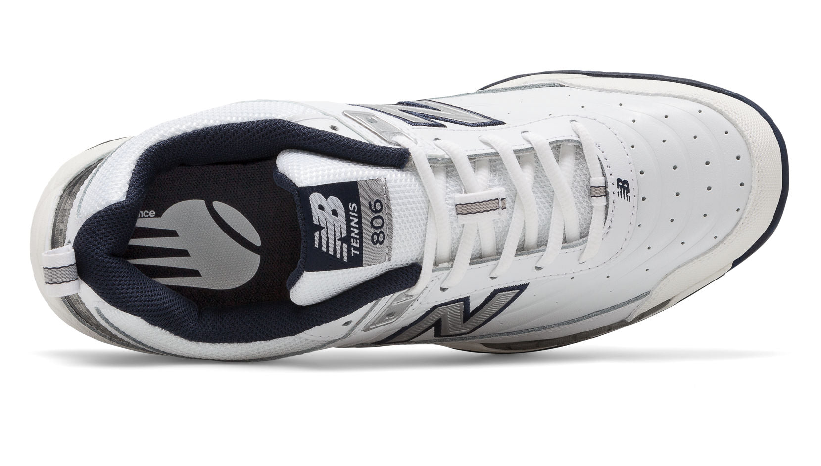 New Balance 806 W D (Men's) - White/Navy-Footwear- Canada Online Tennis Store Shop