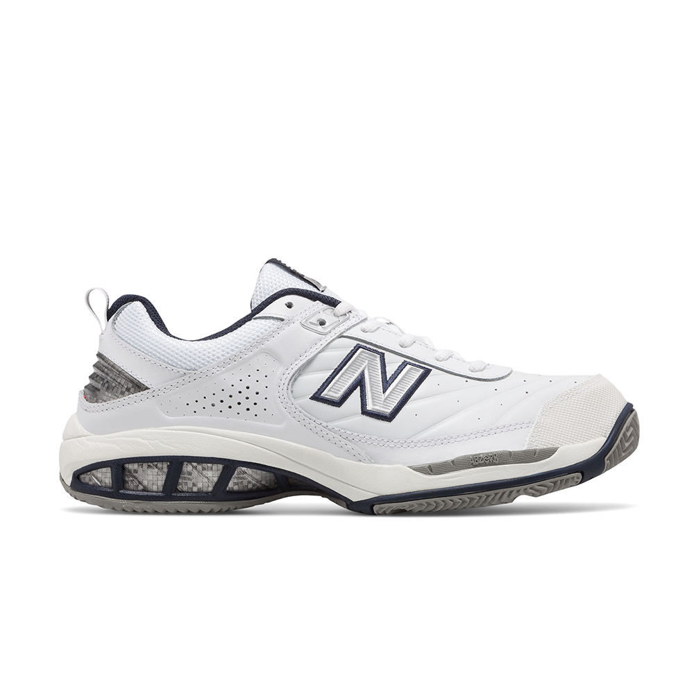 New Balance 806 W 2E (Men's) - White/Navy-Footwear- Canada Online Tennis Store Shop