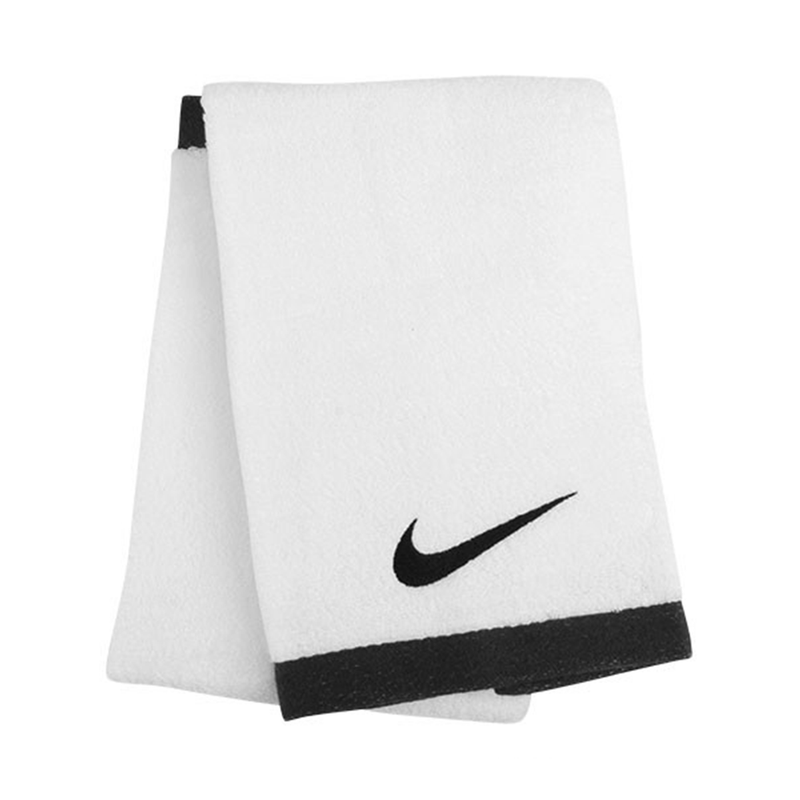 Nike Fundamental Towel Medium - White/Black/Grey-Towels- Canada Online Tennis Store Shop