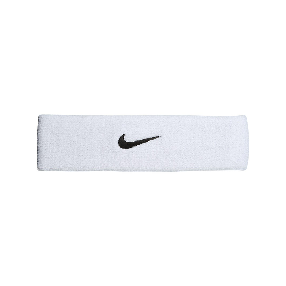 Nike Swoosh Headband White Black