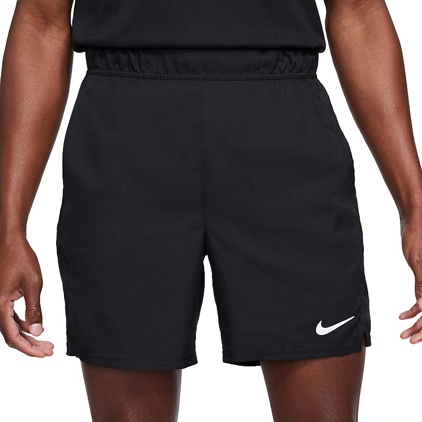 Nike Court Dri-Fit Victory Short 7" (Men's) - Black/White