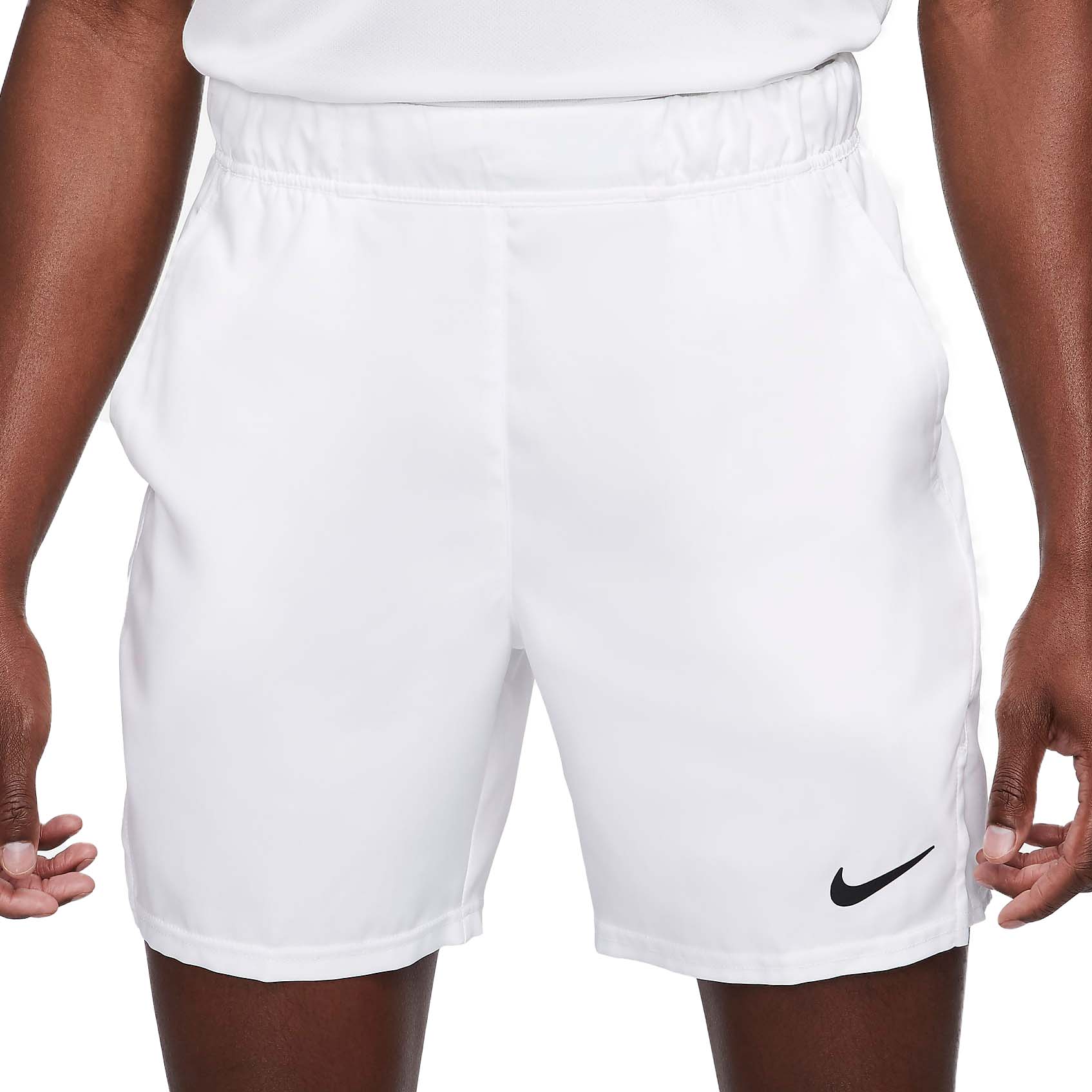 Nike Court Dri-Fit Victory Short 7" (Homme) - Blanc/Noir