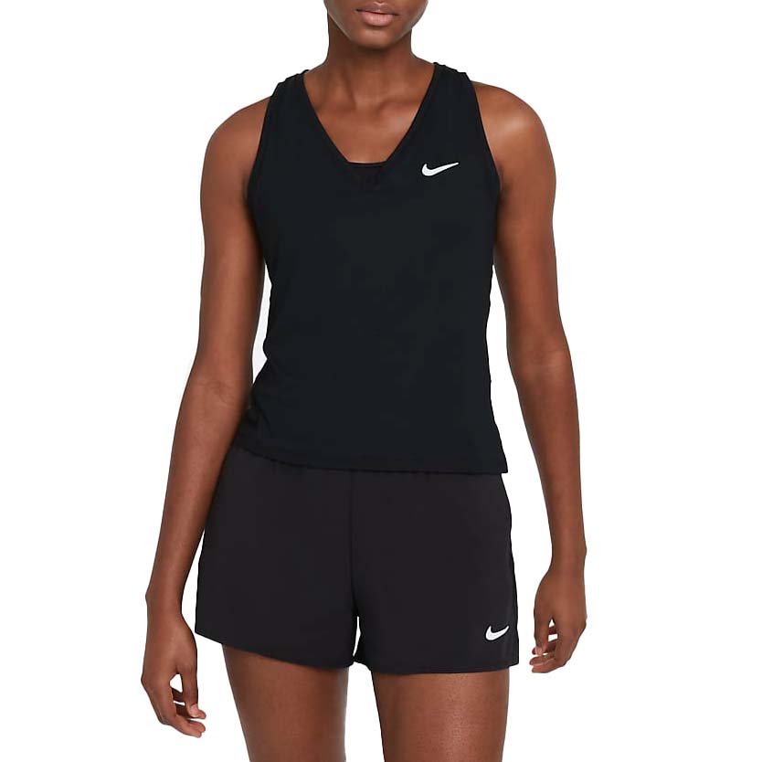 Débardeur Nike Court Dri-Fit Victory (Femme) - Noir/Blanc