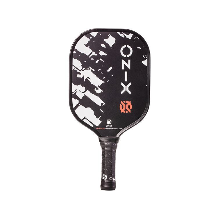 Onix Recruit 3.0 - Black/White-Pickleball Paddles- Canada Online Tennis Store Shop