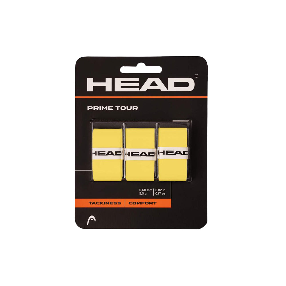 Head Prime Tour Overgrip (3 pack) - Yellow