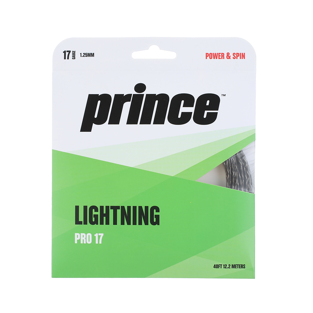 Prince Lightning Pro 17 Pack - Black-Tennis Strings- Canada Online Tennis Store Shop