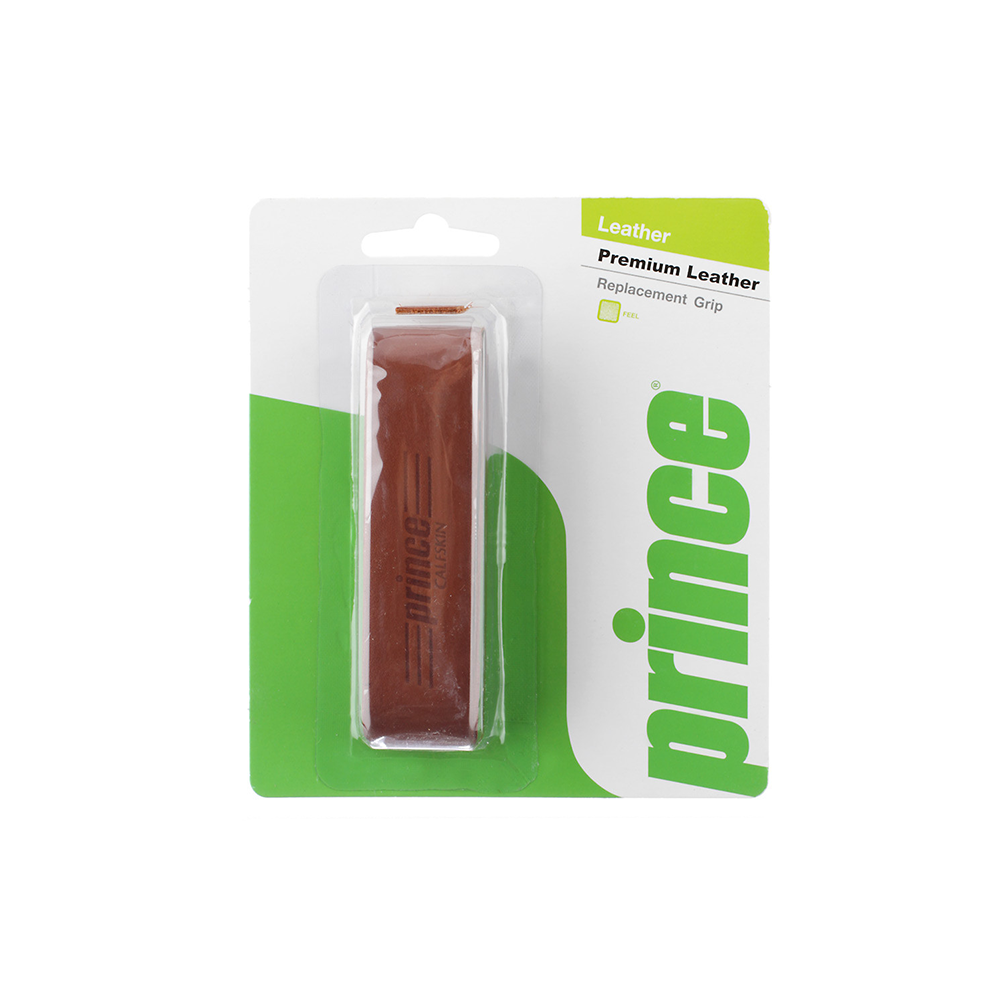 Prince Premium Leather Replacement Grip - Brown-Grips- Canada Online Tennis Store Shop