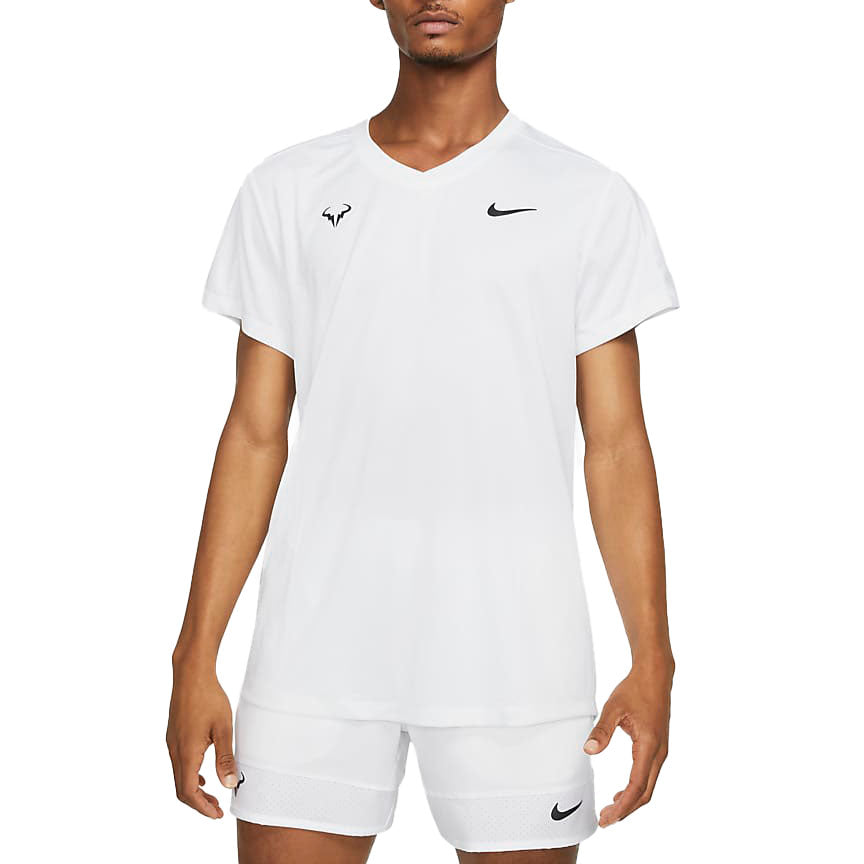 Nike Rafa Challenger Top (Men's) - White/Black