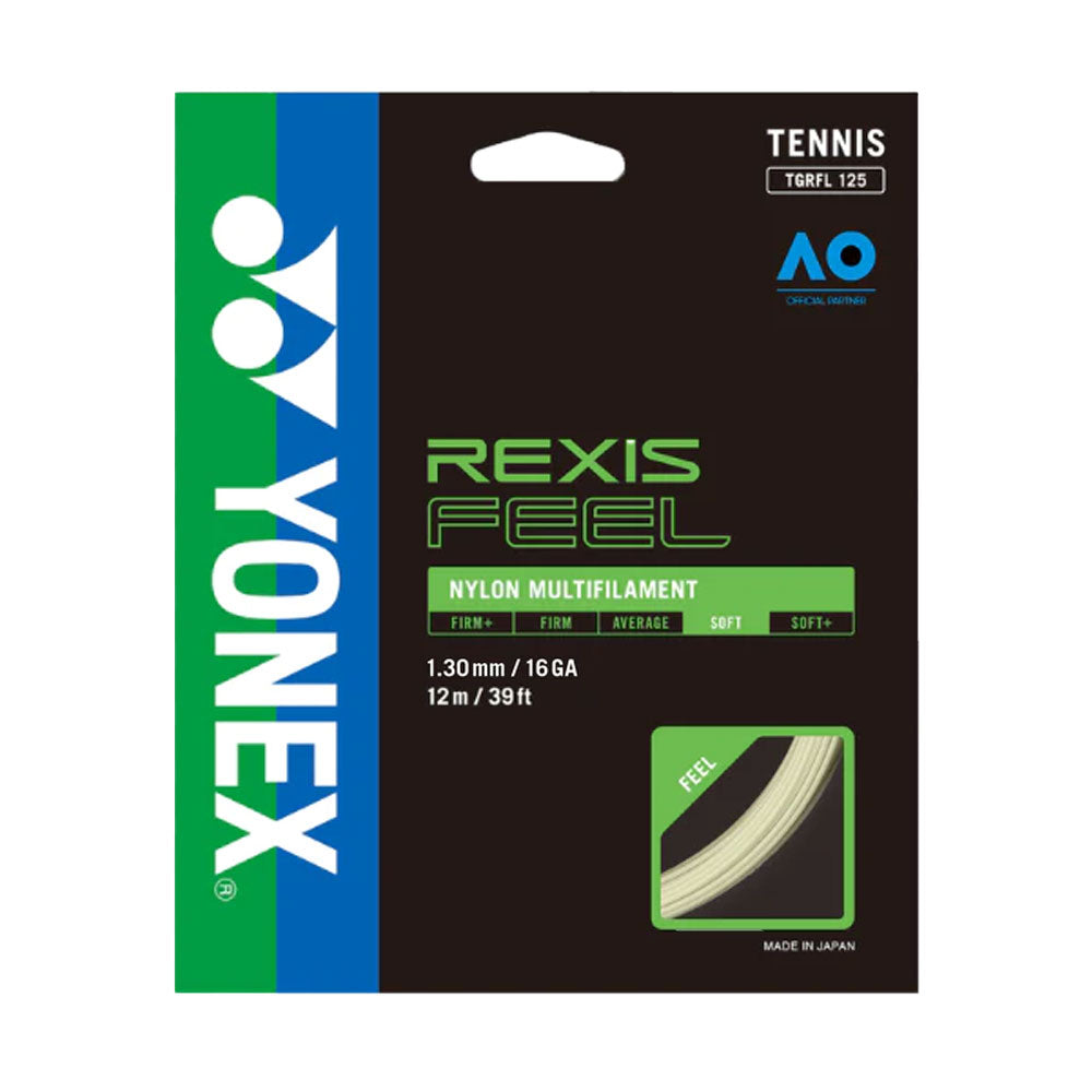 Yonex Rexis Feel 130 Pack - Blanc