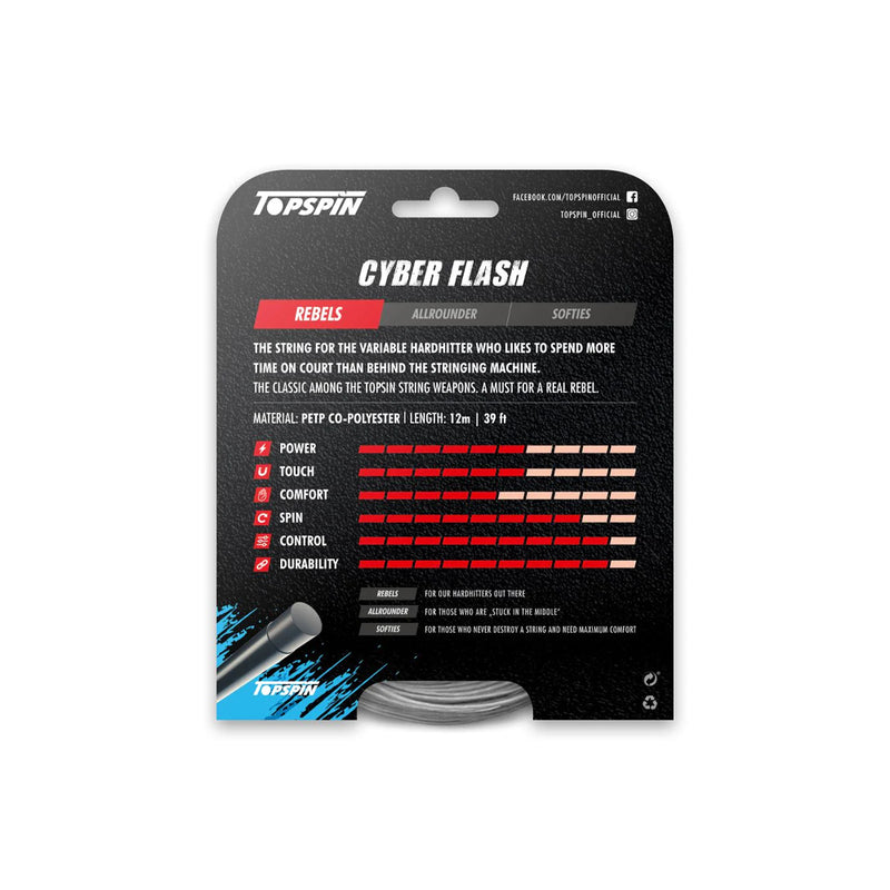 Topspin Cyber Flash (1.25mm) - Silver