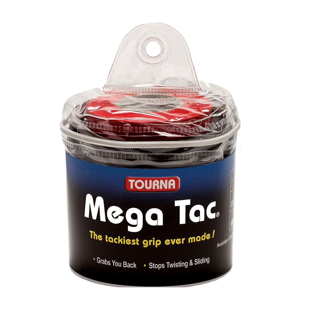 Tourna Mega Tac Overgrips (30-Pack) - Black