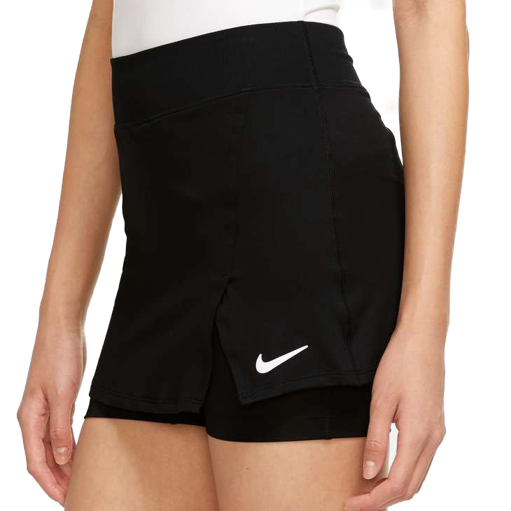 Jupe de tennis Nike Court Dri-Fit Victory (Femme) - Noir/Blanc